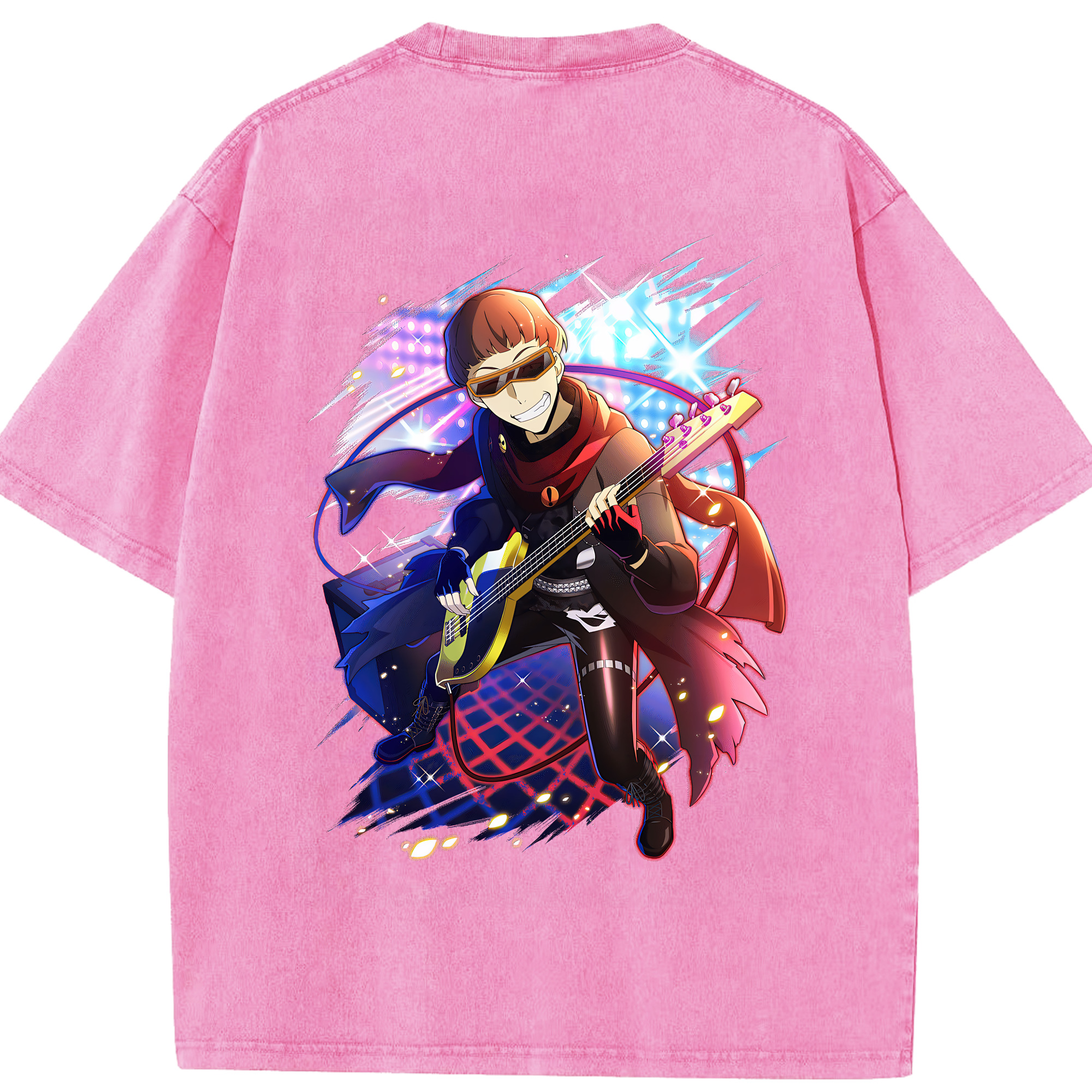 （画像用） 文豪ストレイドッグス Bungo Stray Dogs 綿100% ヴィンテージ風 半袖Tシャツ（背面プリント）